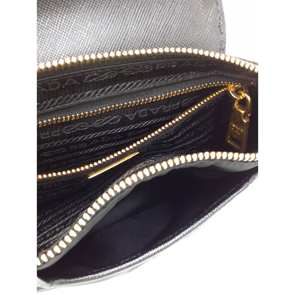 Prada Tessuto Nylon Saffiano Crossbody Bag black - Picture 4 of 9